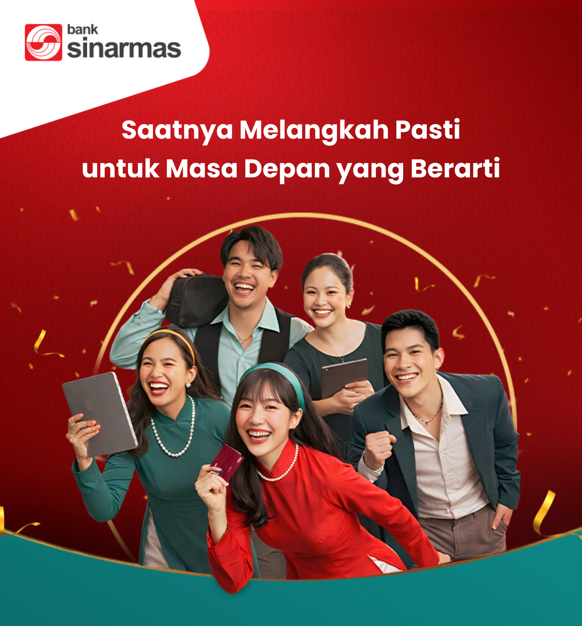 Saatnya Melangkah Pasti  untuk Masa Depan yang Berarti   Temukan beragam produk dan layanan perbankan yang siap mendukung setiap rencana keuangan Anda.